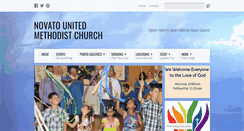 Desktop Screenshot of novatoumc.org