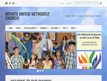 Tablet Screenshot of novatoumc.org